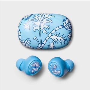 NIB Roller Rabbit × Target Floral Vines True Wireless Bluetooth Earbuds w/Case
